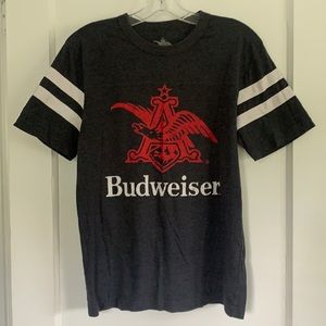 Budweiser shirt, grey-medium